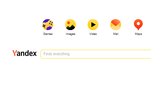 俄罗斯YANDEX进入