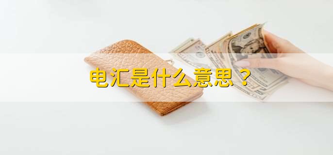 电汇是什么付款方式