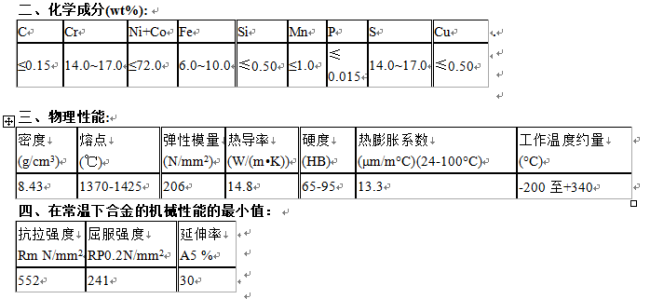 产品名称