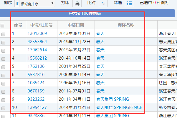 商标官网查询